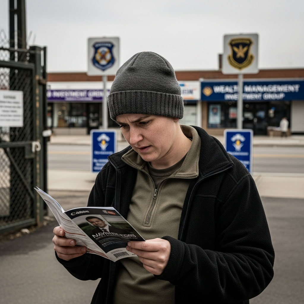 Military predatory financial advisors red flags near bases