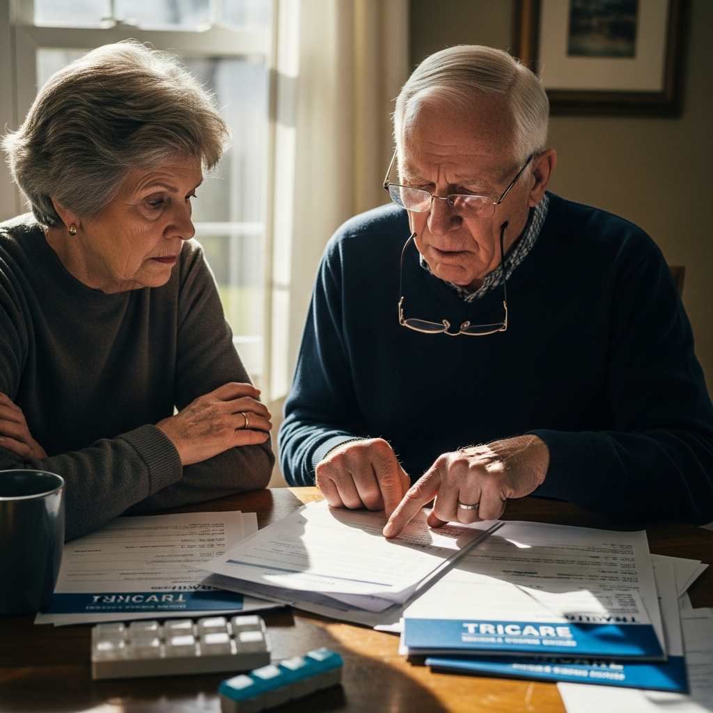 TRICARE retirement healthcare costs Medicare military retiree