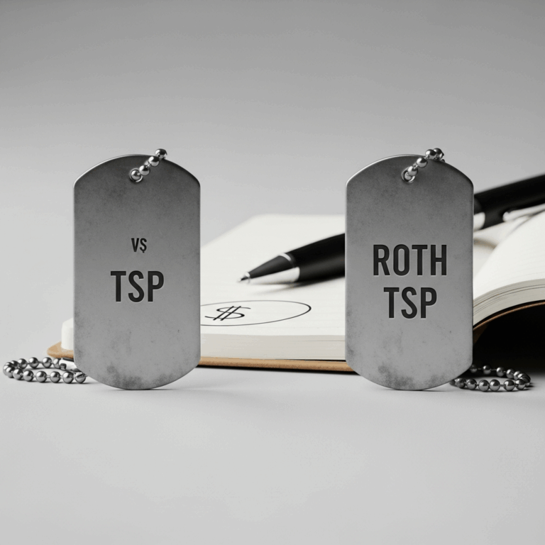 TSP vs Roth TSP Which Should Military Members Choose in 2026